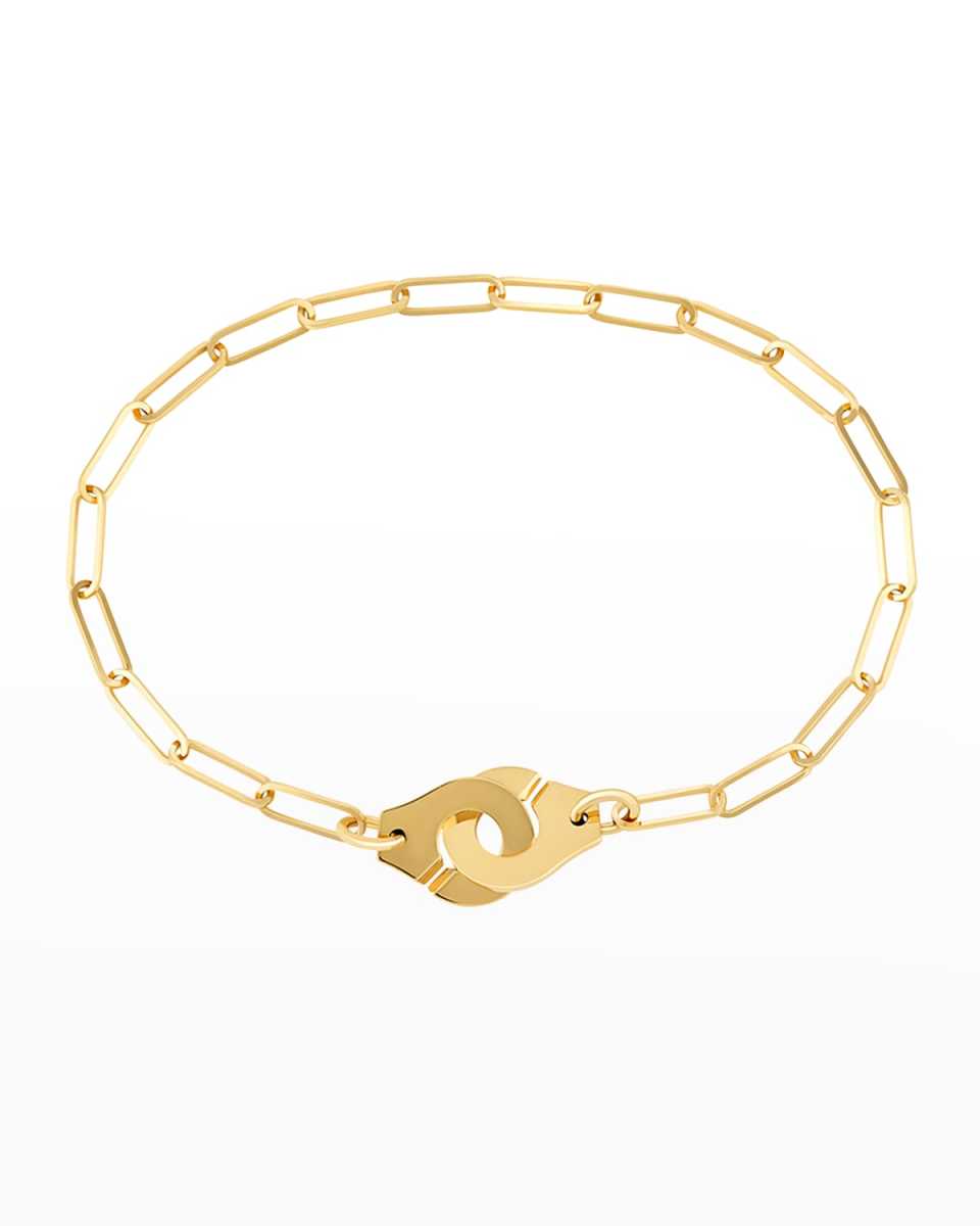 Yellow Gold Menottes R10 Medium Bracelet